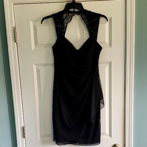 Elegant Black Lace Dress